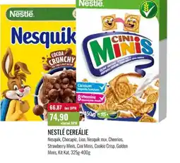Ratio Nestlé cereálie nabídka