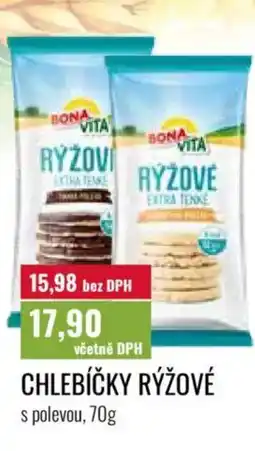 Ratio Bona Vita Chlebíčky rýžové nabídka
