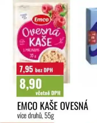 Ratio Emco kaše ovesná nabídka