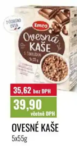 Ratio Emco Ovesné kaše nabídka