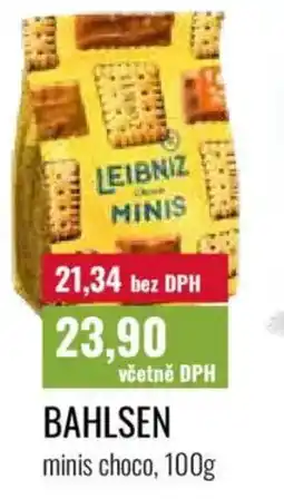 Ratio Bahlsen minis choco nabídka