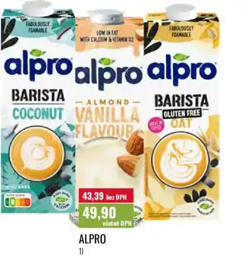 Ratio Alpro nabídka