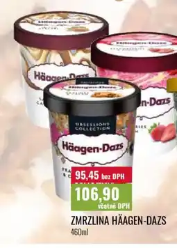 Ratio Zmrzlina häagen-dazs nabídka