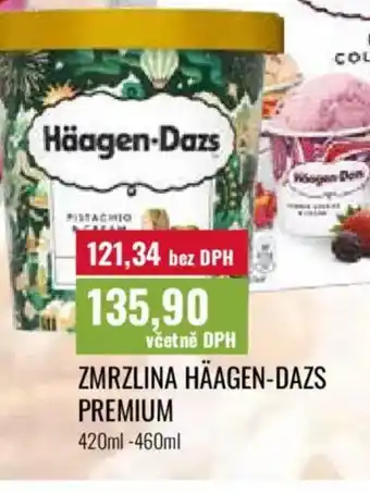 Ratio Zmrzlina häagen-dazs premium nabídka