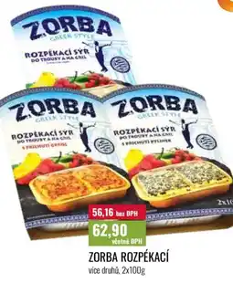 Ratio Zorba rozpékací nabídka