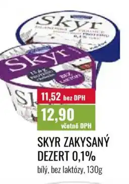 Ratio Skyr zakysaný dezert 0,1% nabídka