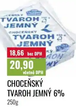 Ratio Choceňský tvaroh jemný 6% nabídka