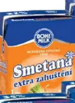 Ratio BOHEMILK Smetana extra zahuštění 21% nabídka