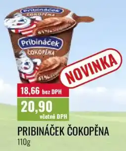 Ratio Pribináček čokopĕna nabídka