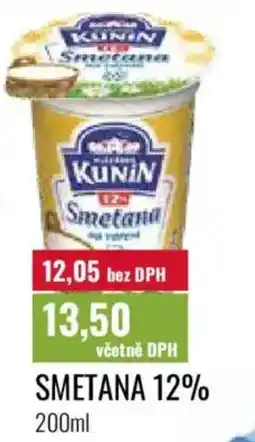Ratio Smetana 12% nabídka