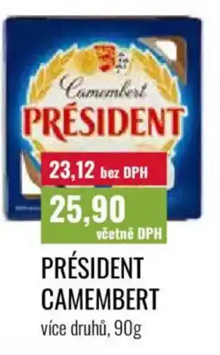 Ratio Président camembert nabídka