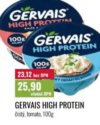 Ratio Gervais high protein nabídka