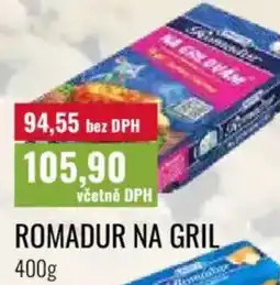 Ratio Madeta Romadur na gril nabídka