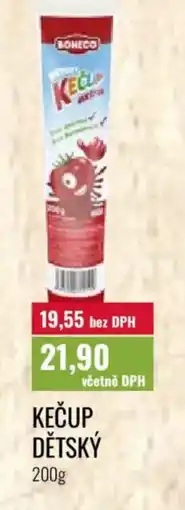 Ratio BONECO Kečup dětský nabídka