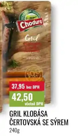 Ratio Gril klobása čertovská se sýrem nabídka