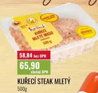 Ratio Kuřecí steak mletý nabídka