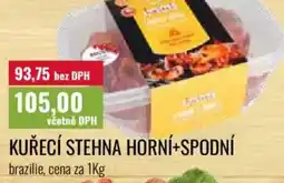 Ratio Kuřecí stehna horní+spodní nabídka