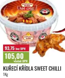 Ratio Kuřecí křídla sweet chilli nabídka