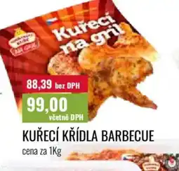 Ratio Kuřecí křídla barbecue nabídka