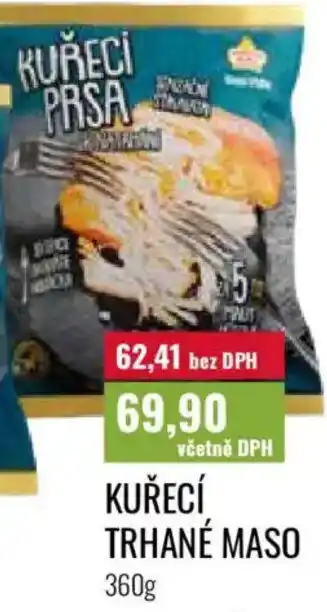 Ratio Kuřecí trhané maso nabídka