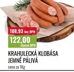 Ratio Krahulecká klobása jemně pálivá nabídka