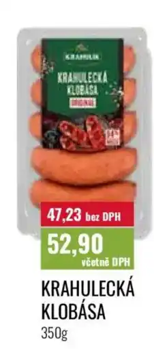 Ratio Krahulecká klobása nabídka