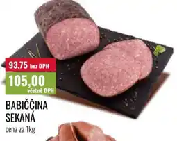 Ratio Babiččina sekaná nabídka