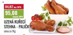 Ratio Uzená kuřecí stehna - paličky nabídka