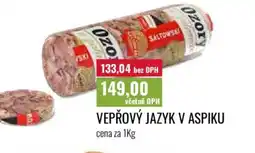 Ratio Vepřový jazyk v aspiku nabídka