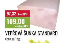 Ratio Vepřová šunka standard nabídka