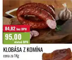 Ratio Klobása z komína nabídka