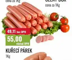 Ratio Kuřecí párek nabídka