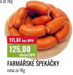 Ratio Farmářské špekáčky nabídka