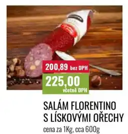 Ratio Salám florentino s lískovými ořechy nabídka