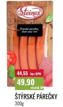 Ratio Štýrské párečky nabídka