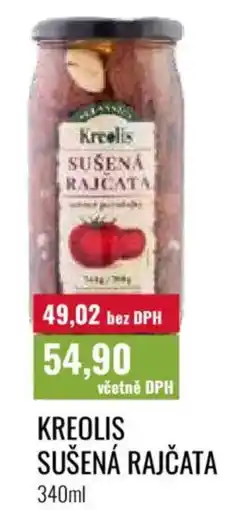 Ratio Kreolis sušená rajčata nabídka