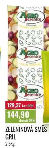 Ratio Zeleninová směs gril nabídka
