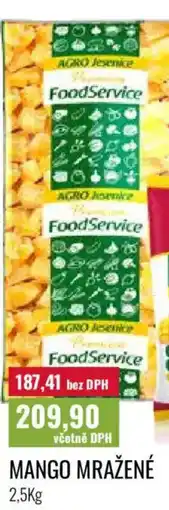 Ratio Mango mražené nabídka