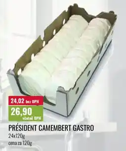 Ratio Président camembert gastro nabídka