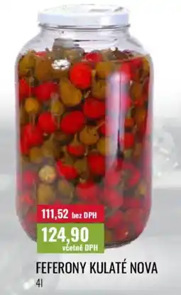 Ratio Feferony kulaté nova nabídka
