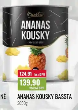 Ratio Ananas kousky bassta nabídka