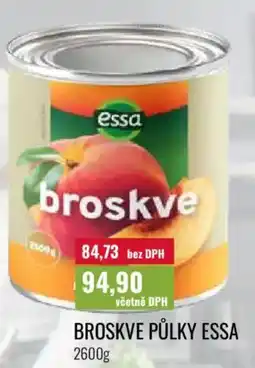 Ratio Broskve půlky essa nabídka