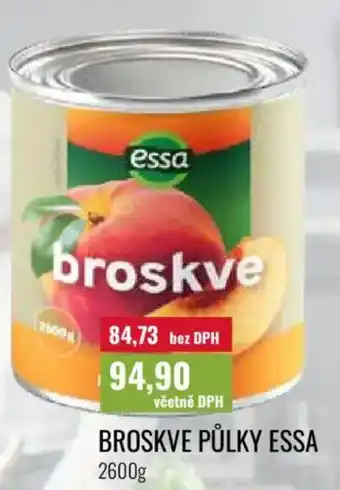 Ratio Broskve půlky essa nabídka