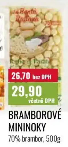 Ratio Bramborové mininoky nabídka