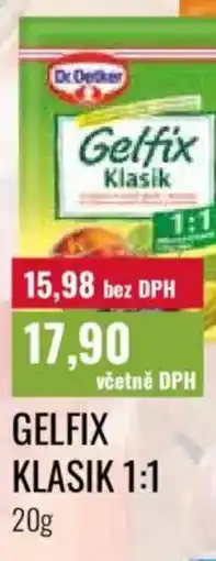 Ratio Dr.Oetker Gelfix klasik 1:1 nabídka