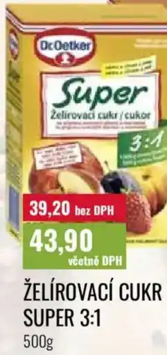 Ratio Dr.Oetker Želírovací cukr super 3:1 nabídka
