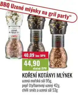 Ratio Koření kotányi mlýnek nabídka