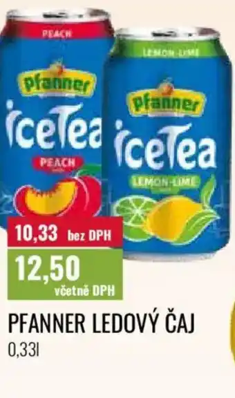 Ratio Pfanner ledový čaj nabídka