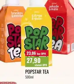 Ratio Popstar tea nabídka