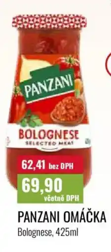Ratio Panzani omáčka bolognese nabídka